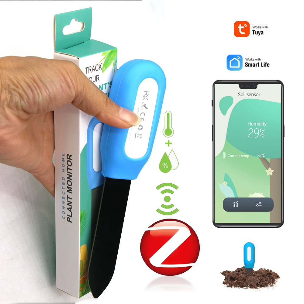 Smart Garden Usa - Sensor Tanah Zigbee Pintar untuk Tanaman