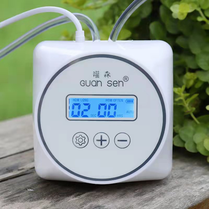 Smart Garden Timer - Set pompa air irigasi tetes otomatis,