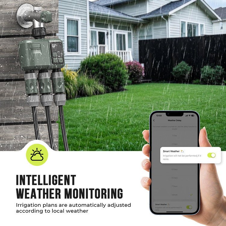Smart Garden Design - Desain Baru Tiga Outlet Smart RF