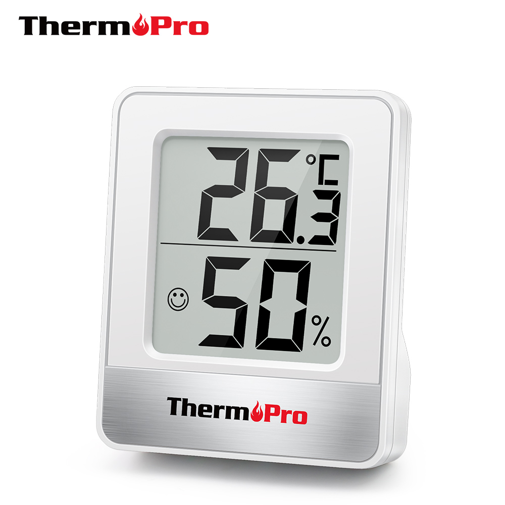 Garden Weather Station - ThermoPro TP49 termometer dalam ruangan, Monitor