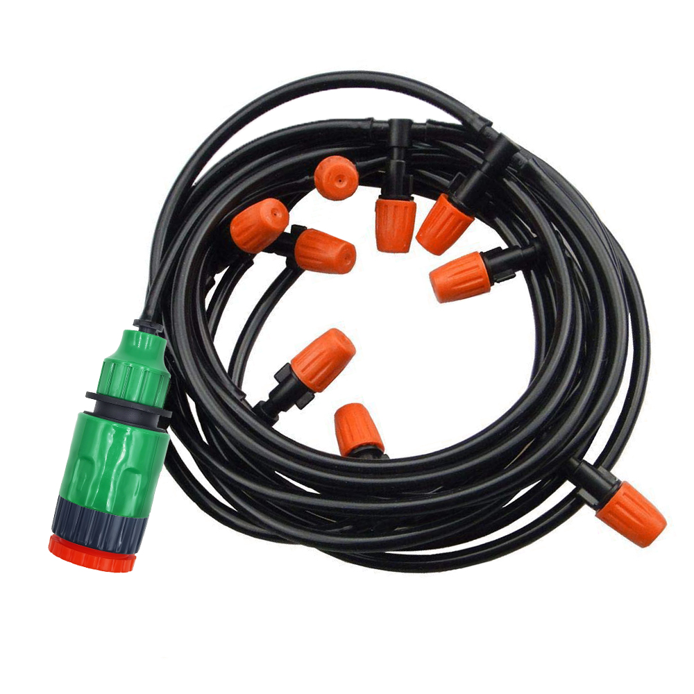 Smart Garden Hose Timer - Kit Irigasi Nozzle Kabut 5M-20M Sistem