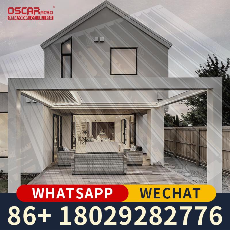 Smart Garden Design - Pergola Aluminium Modern 4x3M 3x4M untuk