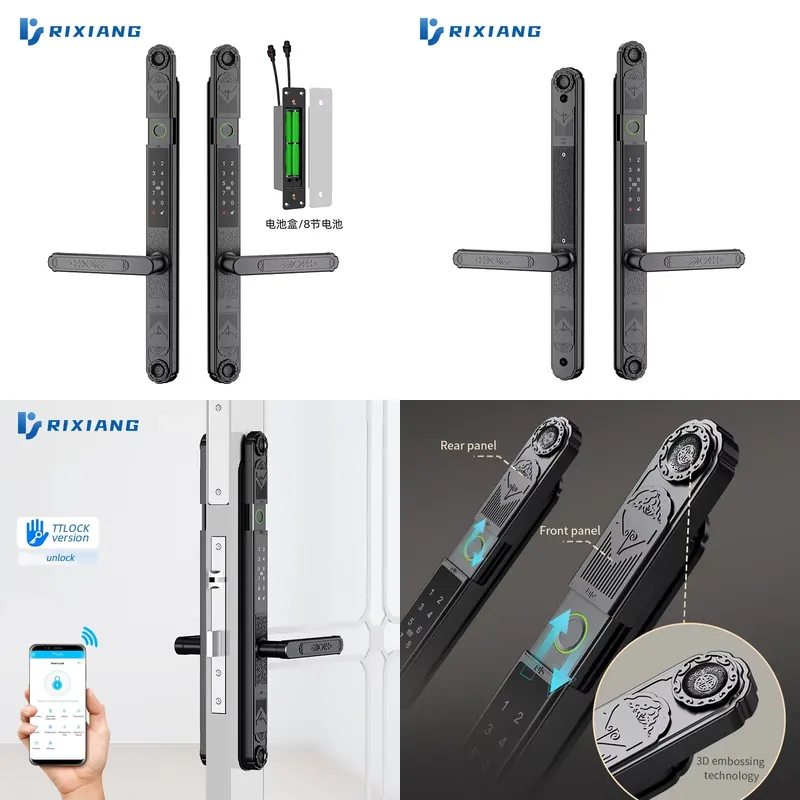 Smart Garden Door Lock - Kunci Pintu Pintar Aluminium 2026 IP65