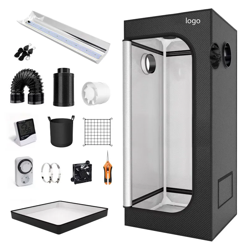 Grow Tent Complete Kit - Tenda Tanam Dalam Ruangan Kain Kanvas