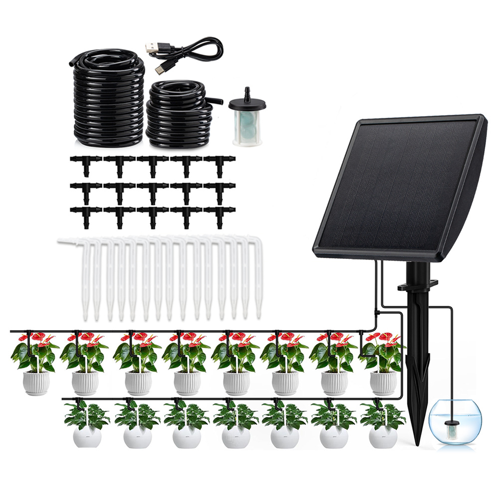 Smart Garden Usa - Pompa Irigasi Tetes Otomatis Tenaga Surya