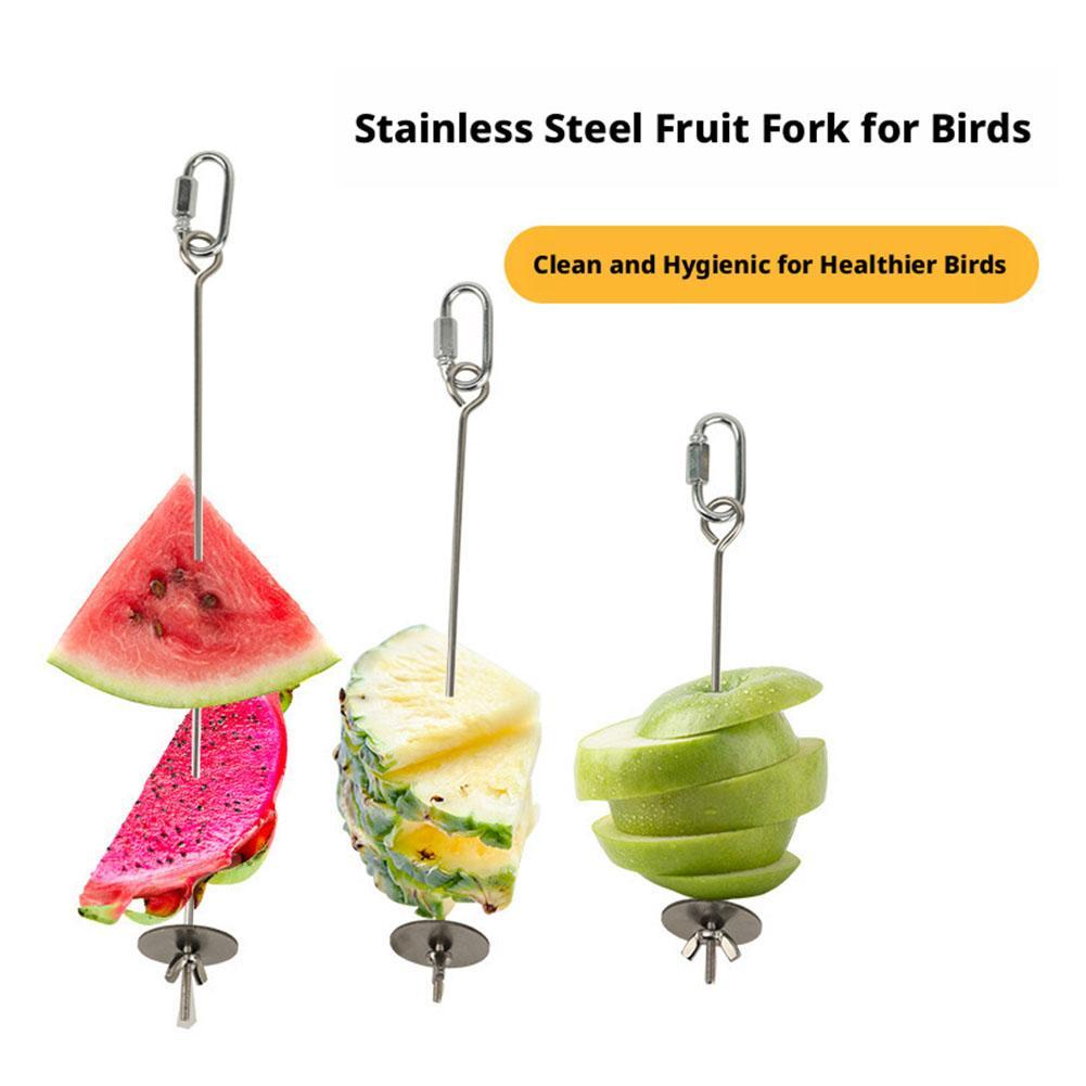 Smart Garden Kitchen - Penyangga Makanan Burung Beo, Tongkat Tusuk