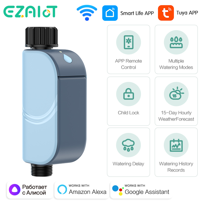 Smart Garden Hose Timer - Smart Tuya WIFI Pengatur Waktu Penyiraman