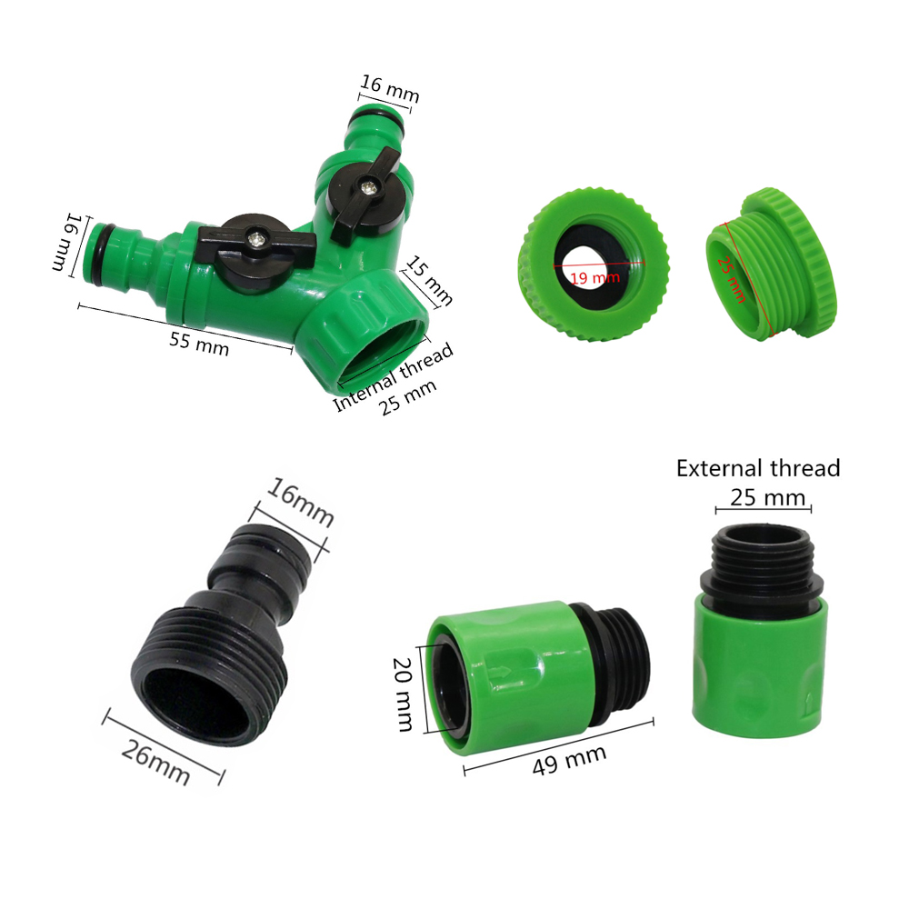 Pembagi Air Keran Taman 2 Arah - Smart Garden Hose Timer ulasan dan harga
