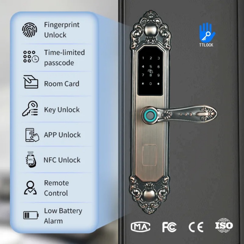 Kunci Pintu Hotel Keamanan Sid - Smart Garden Door Lock ulasan dan harga