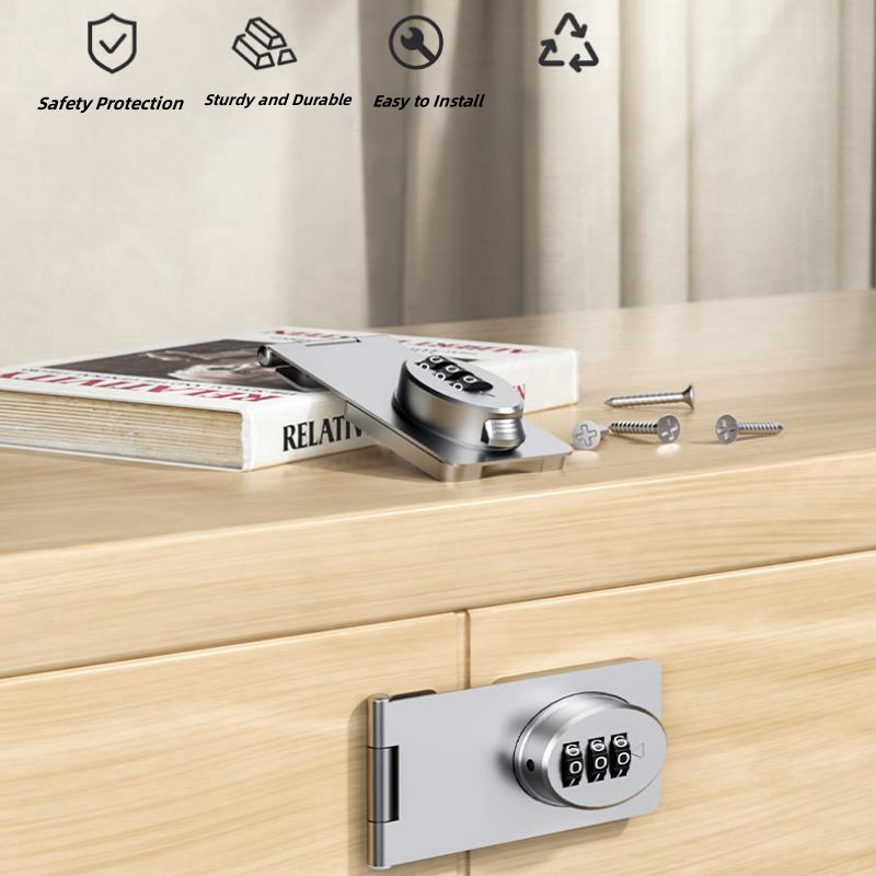 Kunci mekanis kata sandi pintu - Smart Garden Door Lock ulasan dan harga
