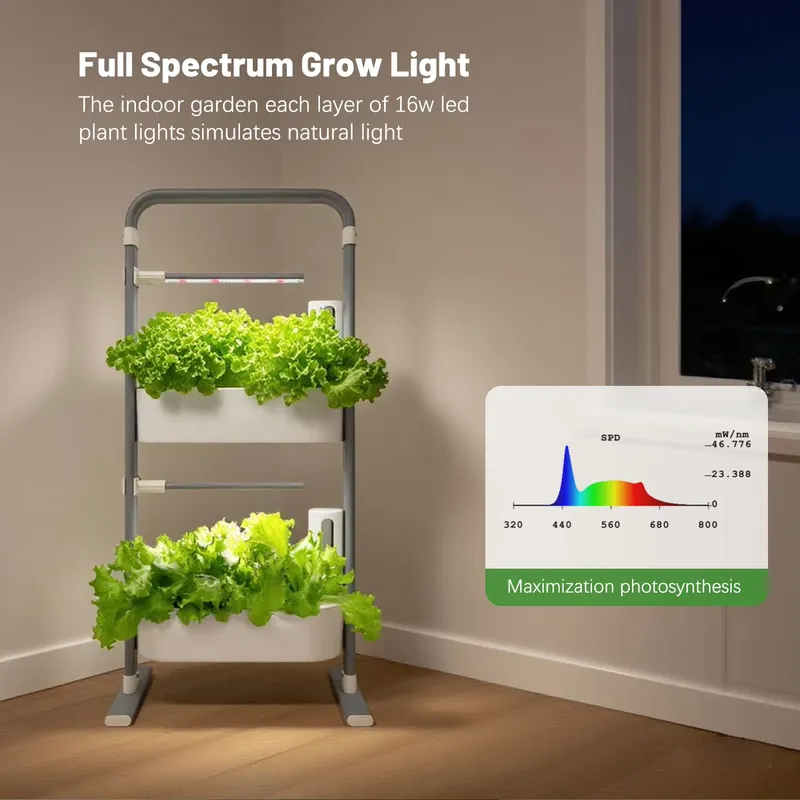 Pot Tanaman Pintar dari Paduan - Smart Garden Design ulasan dan harga