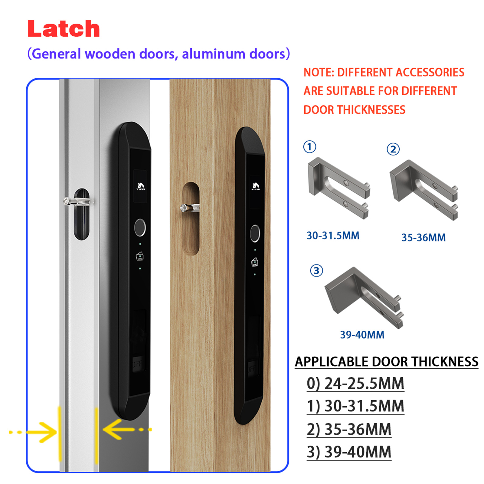 Kunci Pintu Pintar WINFREE Sli - Smart Garden Door Lock ulasan dan harga