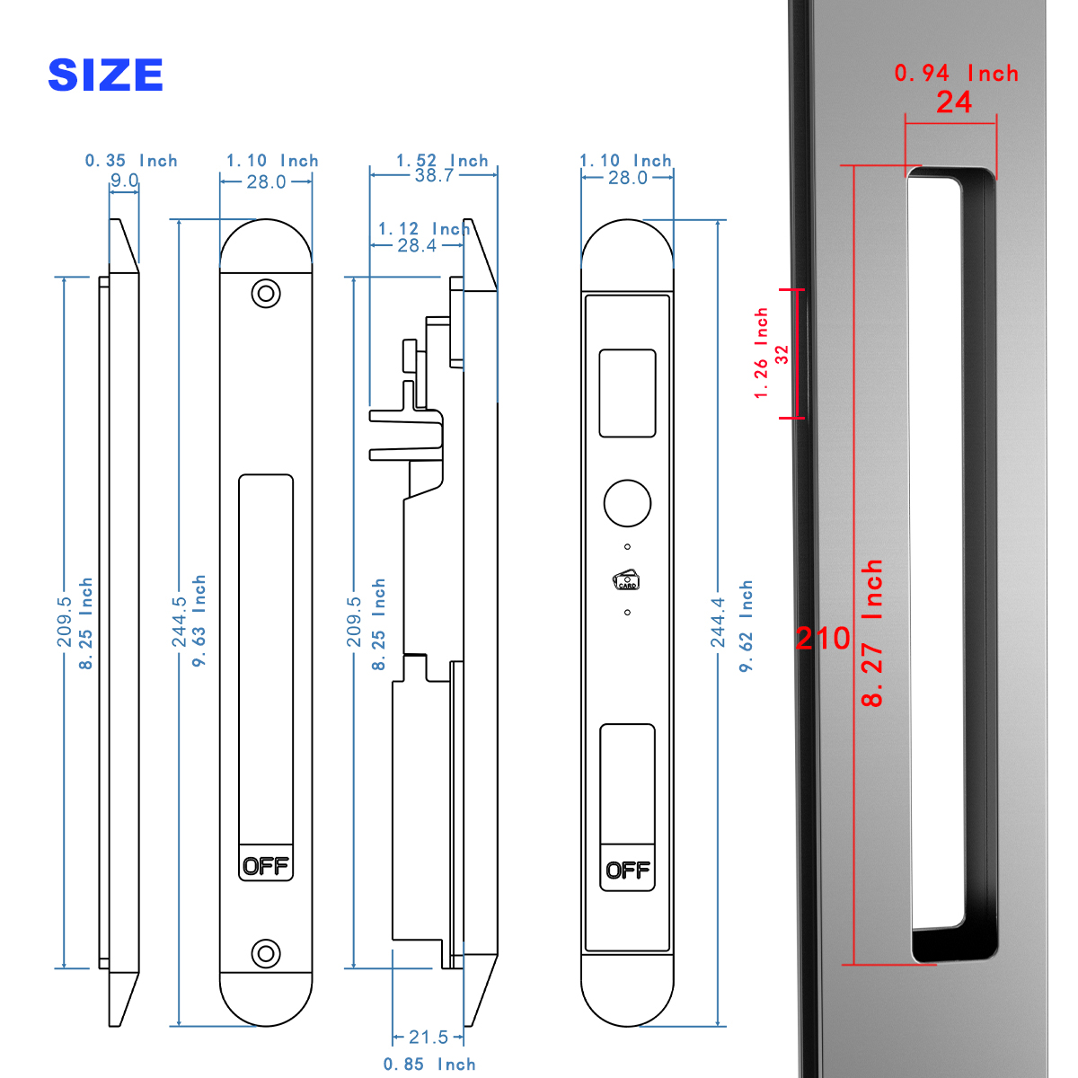 Kunci Pintu Pintar WINFREE Sli - Smart Garden Door Lock ulasan dan harga