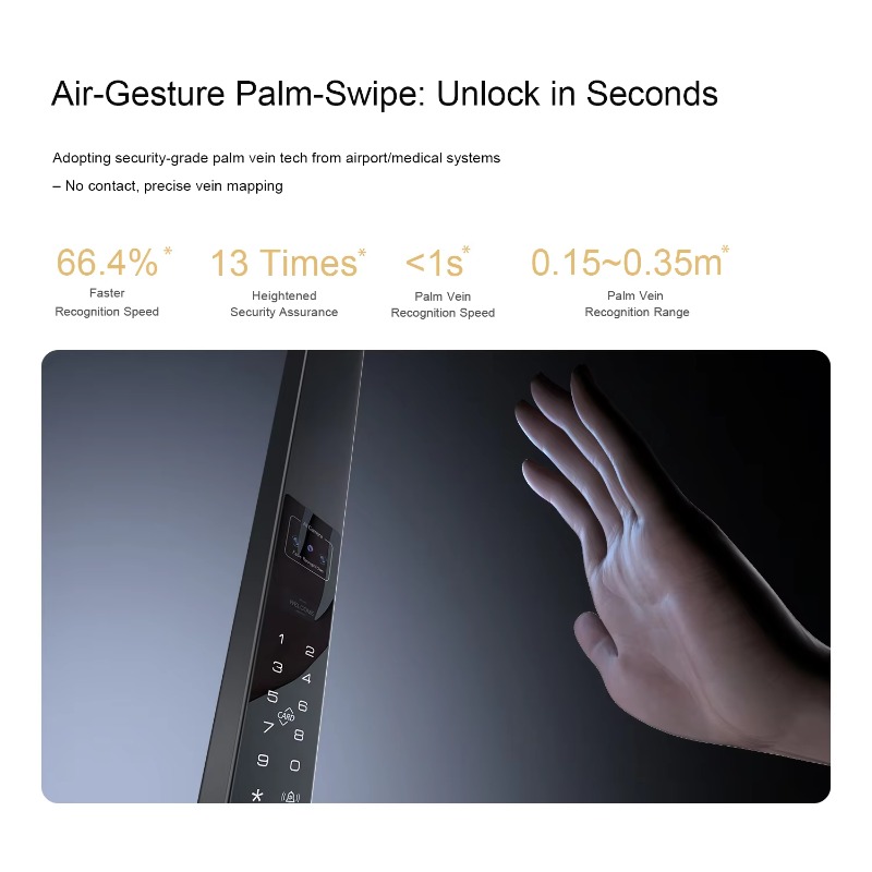 Kunci pintu pintar digital sid - Smart Garden Door Lock ulasan dan harga