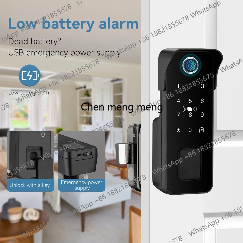 Kunci Pintu Pintar Tahan Air S - Smart Garden Door Lock ulasan dan harga