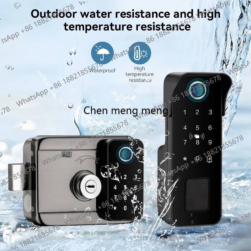 Kunci Pintu Pintar Tahan Air S - Smart Garden Door Lock ulasan dan harga