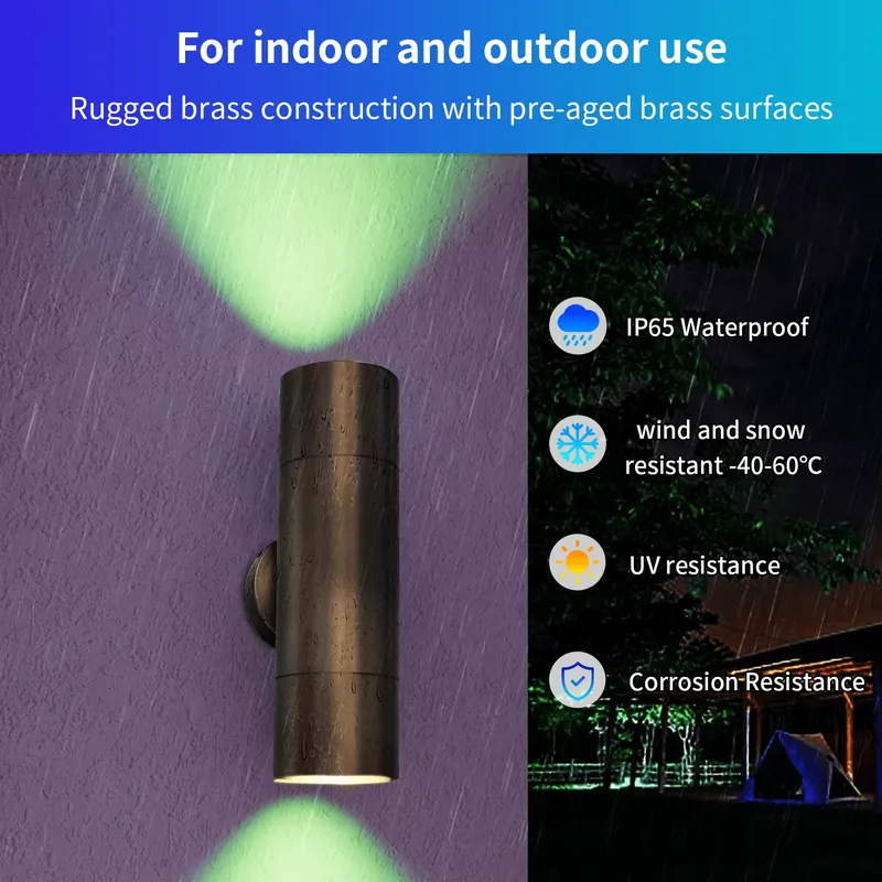 Lampu Dinding LED Luar Ruangan - Smart Garden Usa ulasan dan harga
