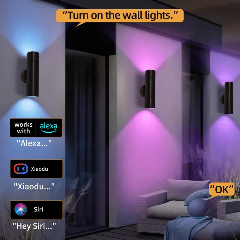 Lampu Dinding LED Luar Ruangan - Smart Garden Usa ulasan dan harga
