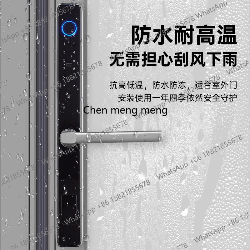 Kunci pintu taman Kunci sidik  - Smart Garden Door Lock ulasan dan harga