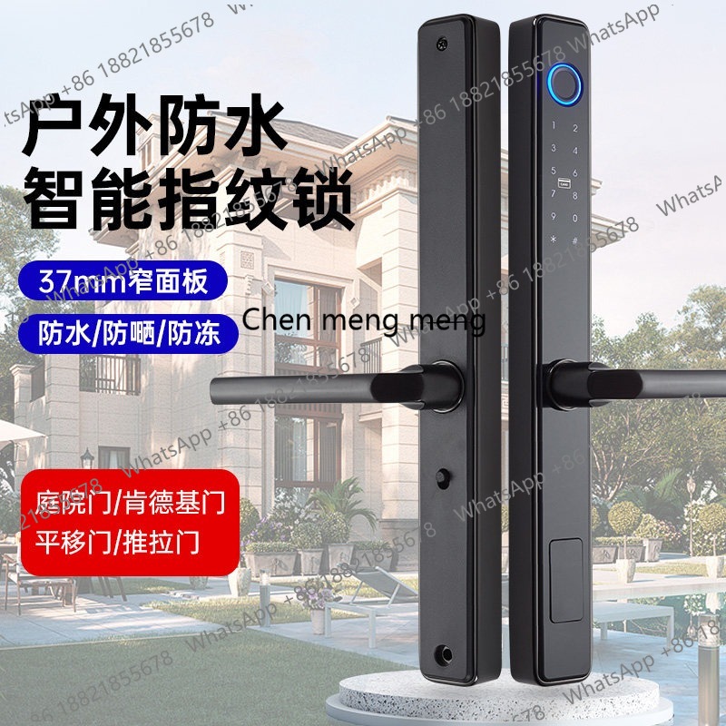 Kunci pintu taman Kunci sidik  - Smart Garden Door Lock ulasan dan harga