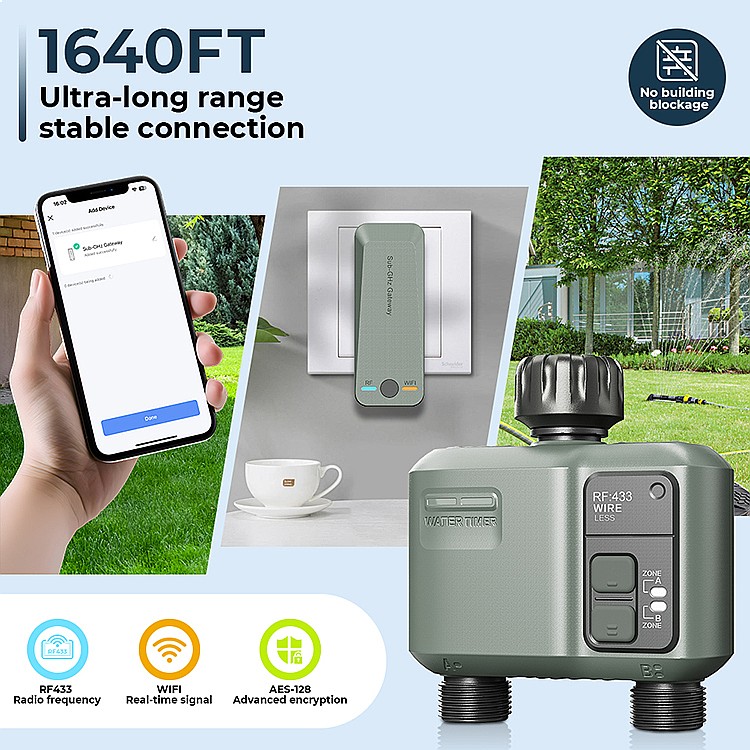 Sistem Penyiraman Taman Nirkab - Smart Garden Design ulasan dan harga