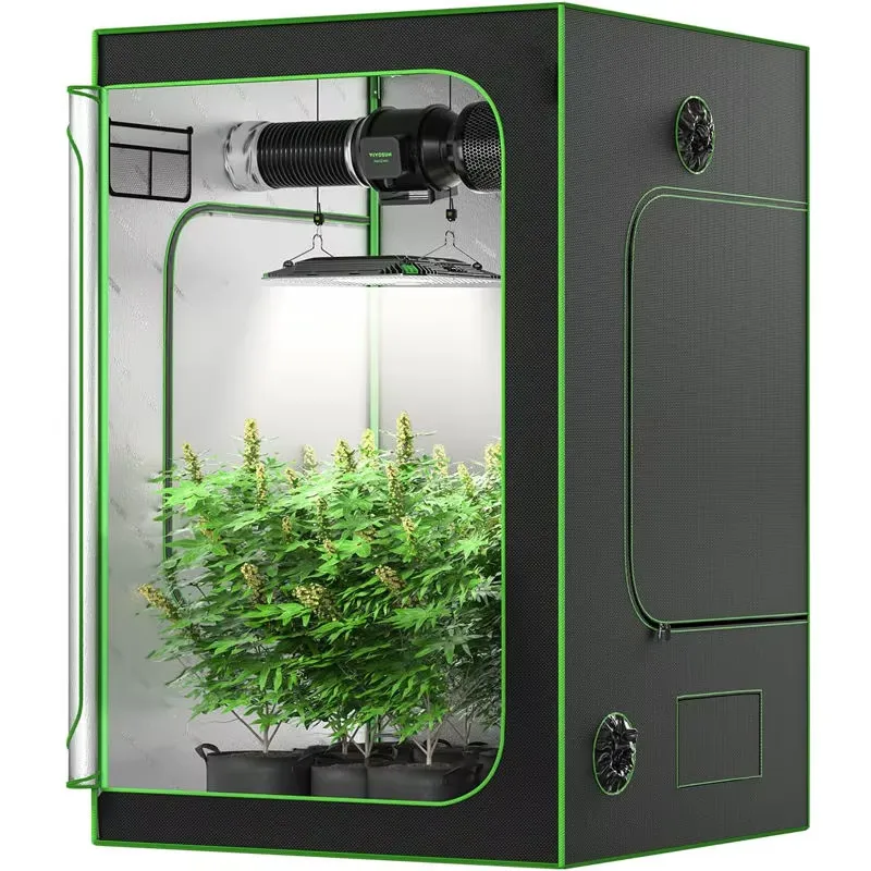 Kit Lengkap Lampu LED Grow Lig - Grow Tent Complete Kit ulasan dan harga