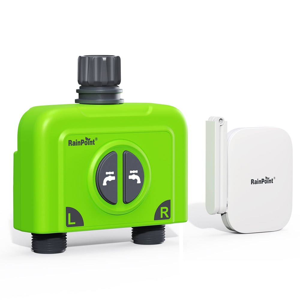 RainPoint 2-ZONE Pengatur Wakt - Smart Garden Hose Timer ulasan dan harga