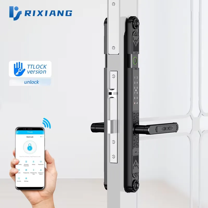 Kunci Pintu Pintar Aluminium 2 - Smart Garden Door Lock ulasan dan harga
