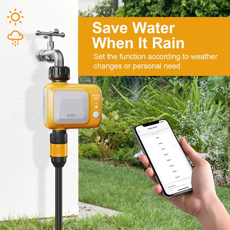 Timer Penyiraman Digital WiFi  - Smart Garden Design ulasan dan harga
