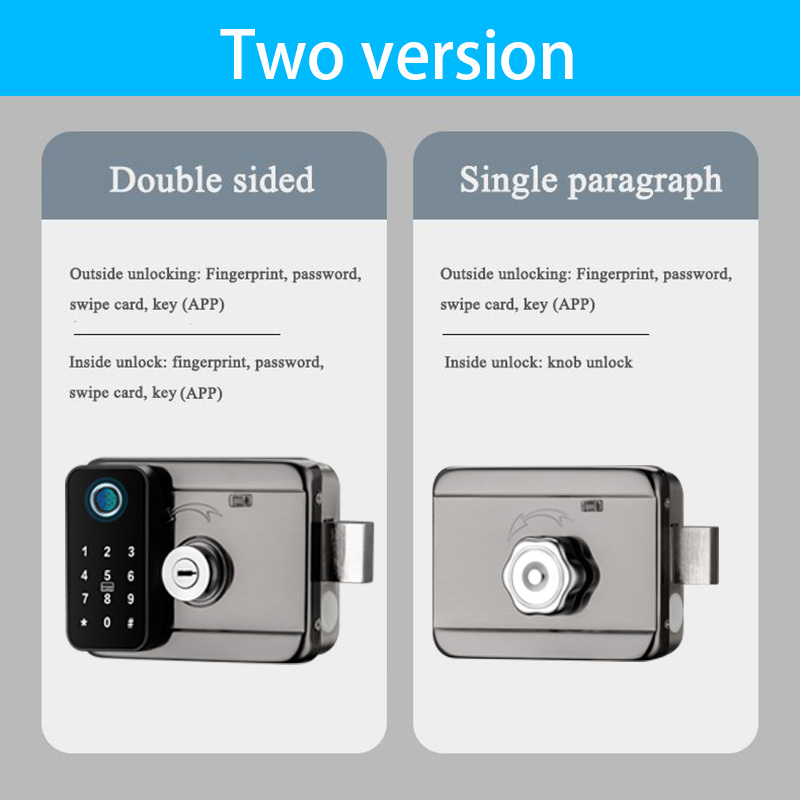 Tuya Kunci Pintu Pintar Tahan  - Smart Garden Door Lock ulasan dan harga
