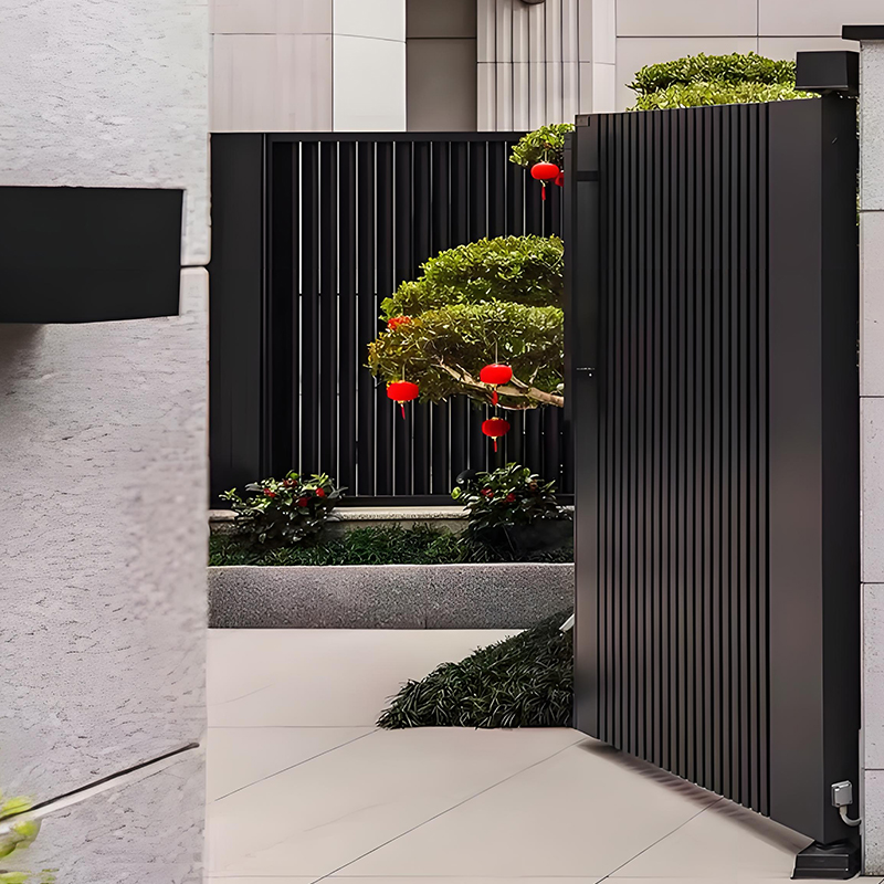 Gerbang Elektrik Desain Modern - Smart Garden Design ulasan dan harga