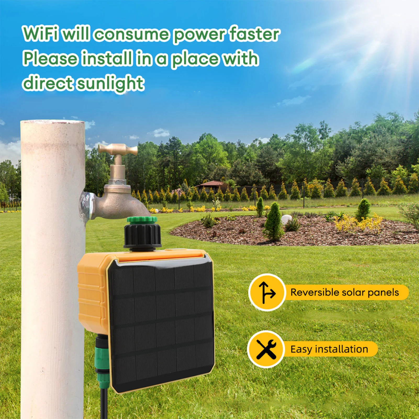 Timer Irigasi Cerdas WiFi Tena - Smart Garden Usa ulasan dan harga