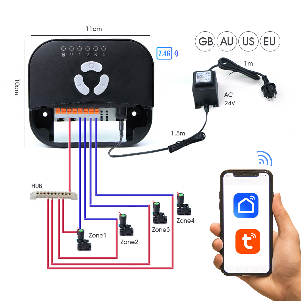 Selang taman katup Solenoid pe - Smart Garden Hose Timer ulasan dan harga